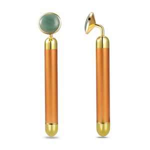 Rodillo facial de la barra de la belleza del jade del Massager de la vibración eléctrica 24k 