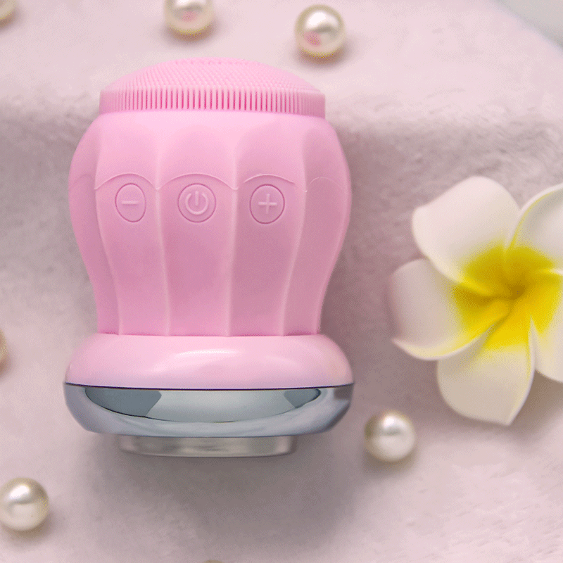 Herramientas de maquillaje de silicona masaje de cepillo facial para una limpieza profunda