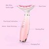 Dispositivo LED de masaje de belleza para eliminar arrugas en el cuello y estiramiento facial