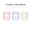 Máscara de belleza facial con terapia de luz LED de 7 colores 