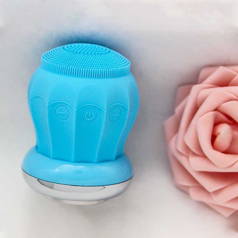 Herramientas de maquillaje de silicona masaje de cepillo facial para una limpieza profunda