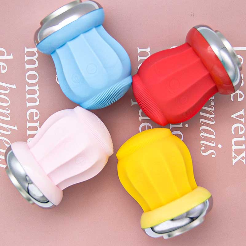 Herramientas de maquillaje de silicona masaje de cepillo facial para una limpieza profunda