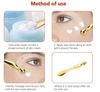 Herramientas de belleza, aplicador de cuchara de crema para ojos de Metal de aleación, palo de masaje