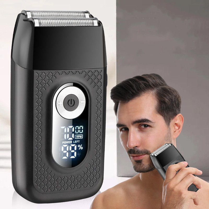 Portbale 2 en 1 Mini afeitadora eléctrica para hombres 