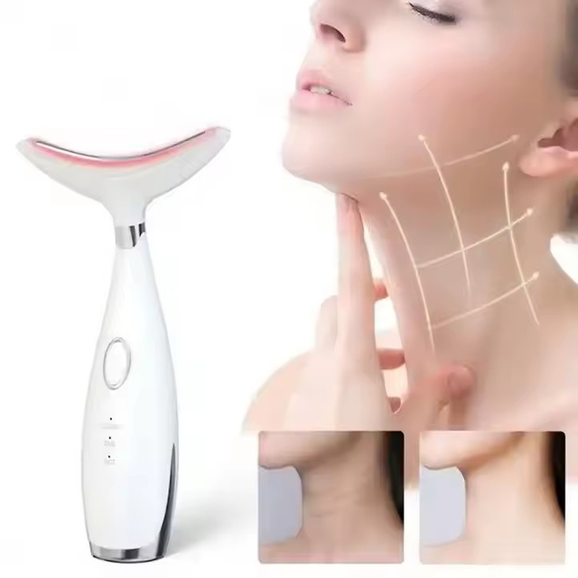 Mandeo al por mayor Uso de la cara Máquina de cuidado de la piel Dispositivo de belleza de levantamiento del cuello