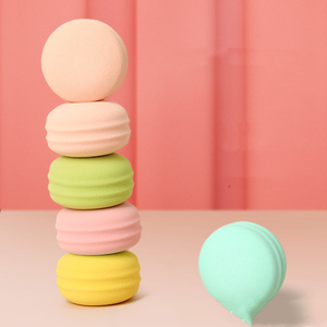 Venta al por mayor Puff en polvo Macaron Round Mini Beauty Eggs