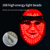 La mejor mascarilla facial para terapia de piel con luz LED roja de 7 colores
