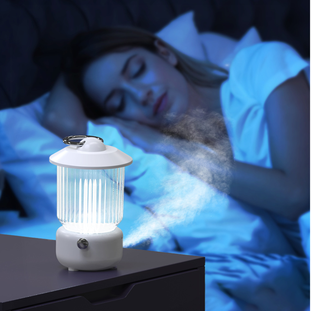 Mini humidificador portátil retro de queroseno para acampar