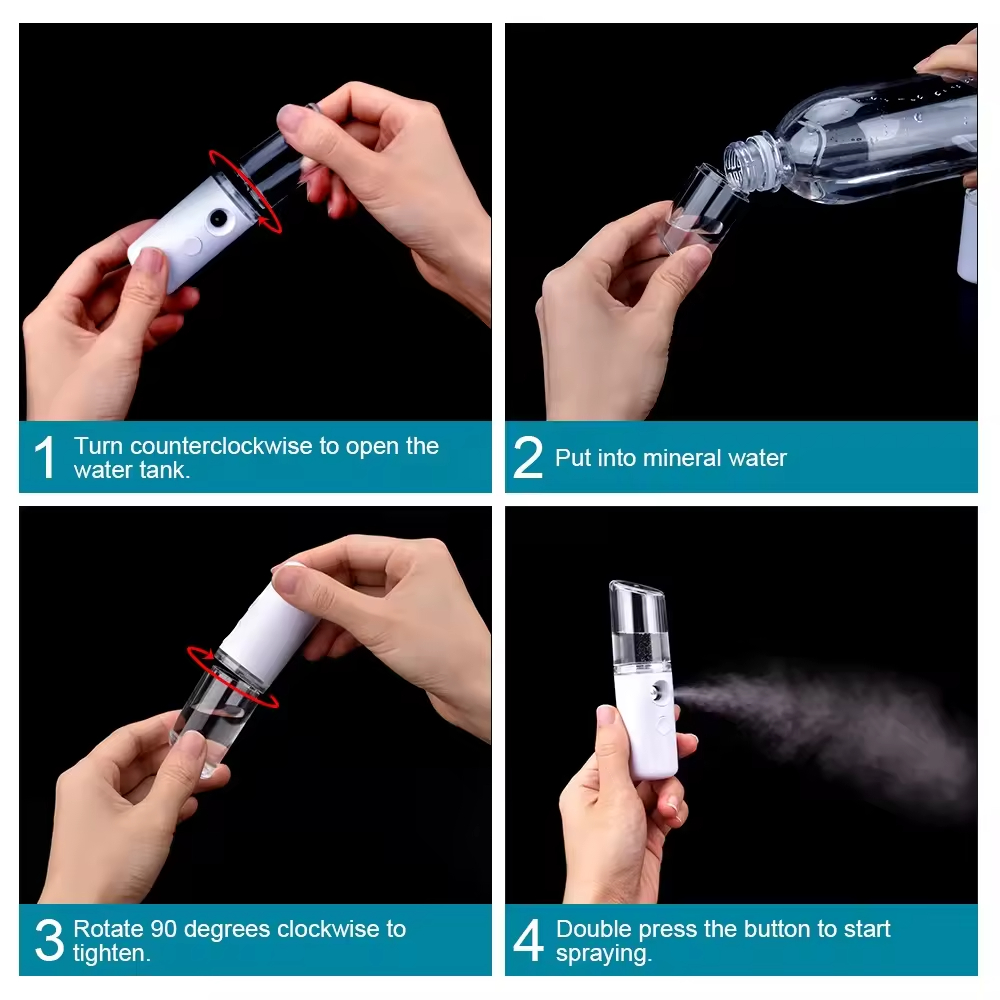 Vapor facial de belleza Mini Nano Nano Nano Nano Nano