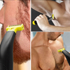 Maquinilla de afeitar facial rotatoria eléctrica recargable por USB para hombres