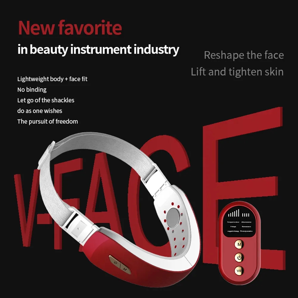Máquina de estiramiento facial EMS Electric V para antiarrugas y antienvejecimiento