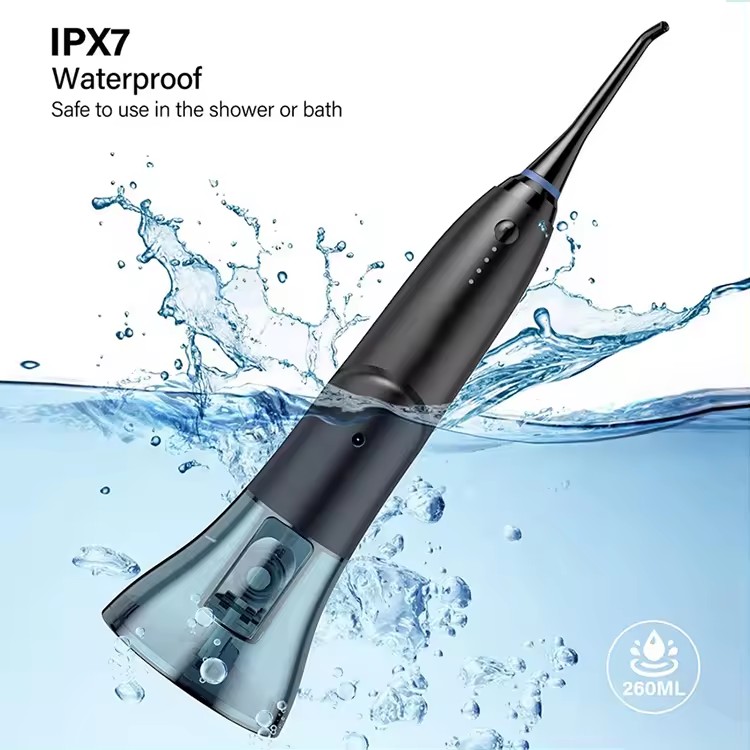 Irrigador dental recargable inalámbrico del limpiador de dientes de la prenda impermeable IPX7 del viaje en casa 