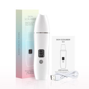 Limpiador de depurador de piel facial de belleza profunda ultrasónica