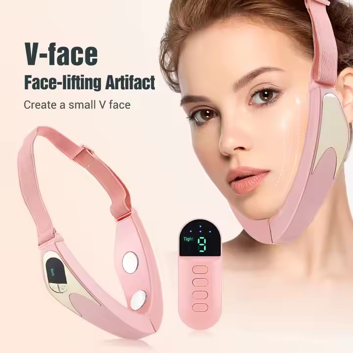 Máquina del Massager de la vibración del lifting facial eléctrico del ccsme de la barbilla doble que adelgaza