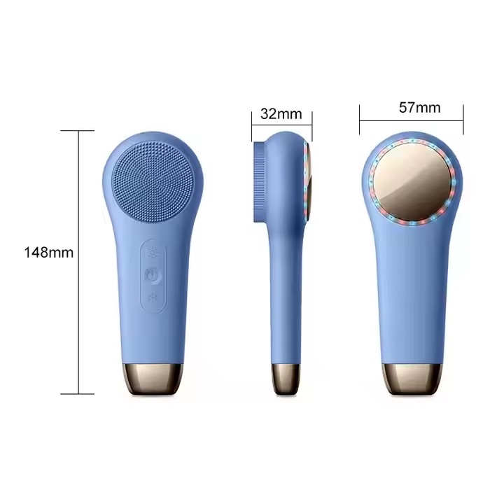 Pincel de limpieza facial de matorrales recargable con agua impermeable para hombres Mujeres