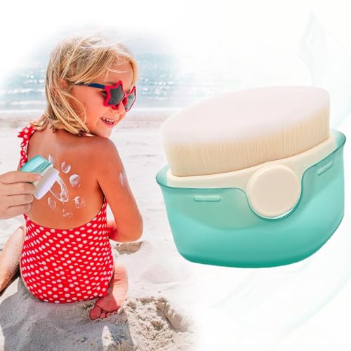 Brocha protectora solar para base infantil con tapas protectoras