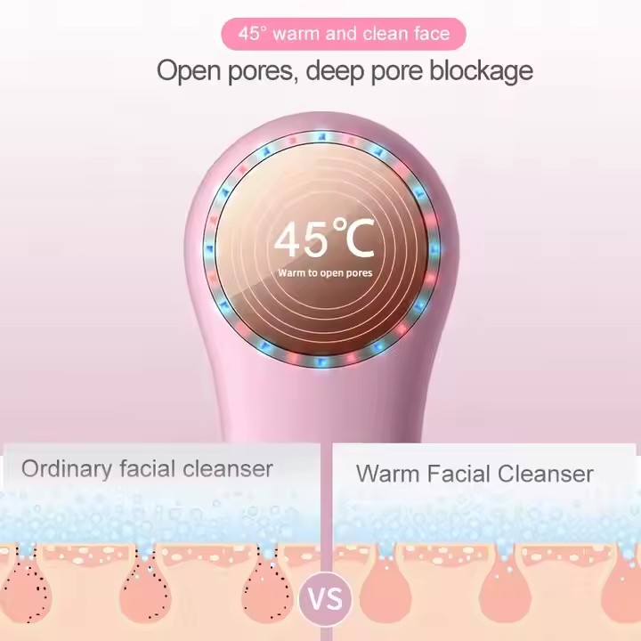 Pincel de limpieza facial de matorrales recargable con agua impermeable para hombres Mujeres