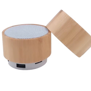 Regalo promocional al por mayor mini bambú de bambú portátil Wireless Bluetooth Box Sporter Box
